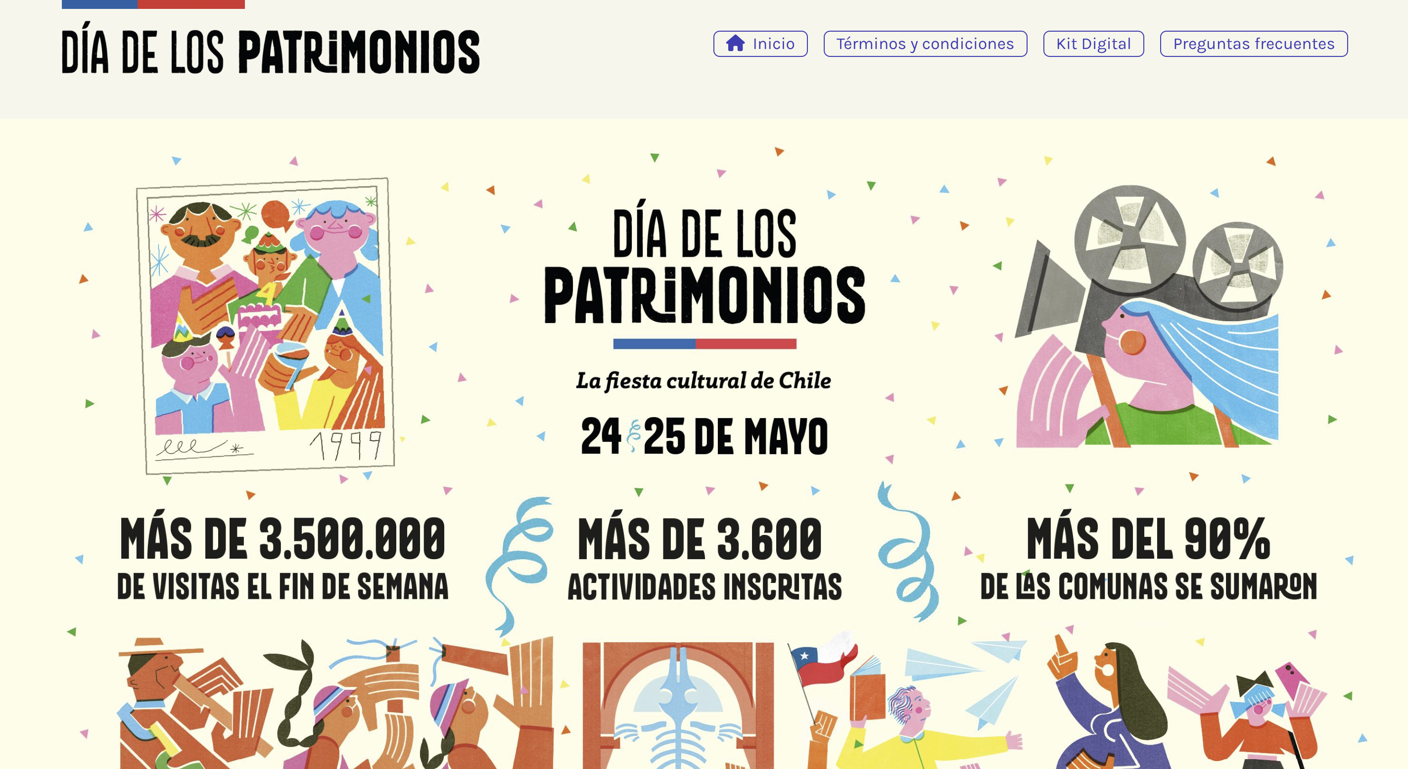 Portada sitio Día de los Patrimonios 2025