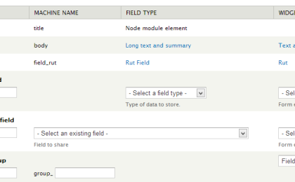 rut y drupal